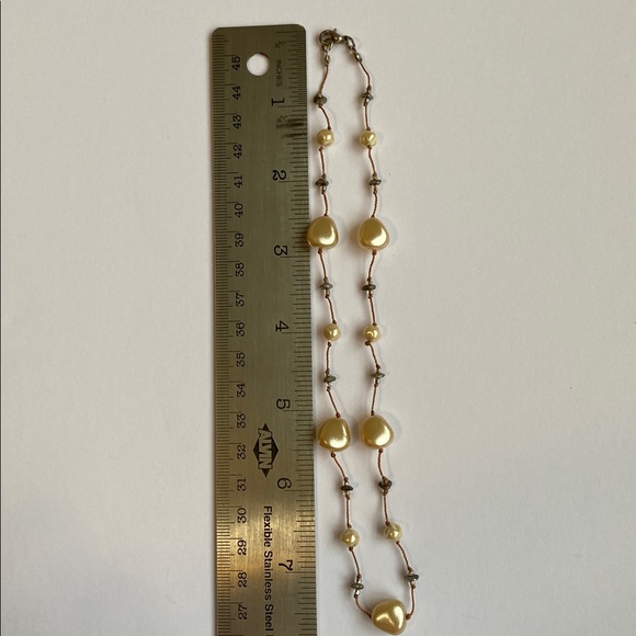 Hand-Knotted Pearl-Style Necklace - Picture 2 of 5